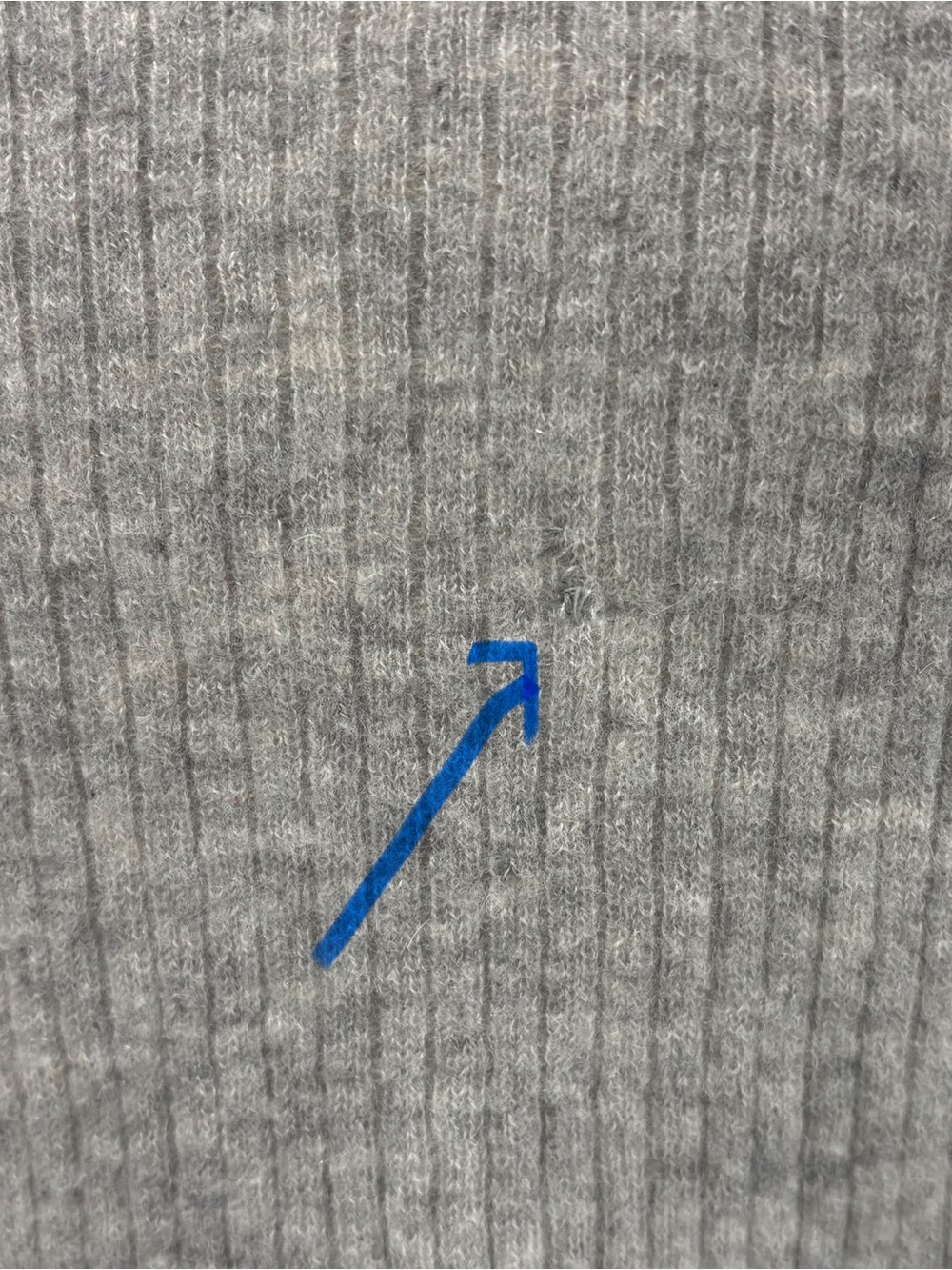 Vince heather grey cashmere sweater - Picture 3 of 7